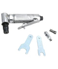 Built Tough Pneumatic Angle Die Grinder With A 90 Degree Head, accessories for precision metal work and heavy duty grinding.