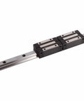 Precision HGR20 Linear Rail And Slide Set With Dual Bearings For Silky Smooth CNC Builds And Industrial Gear that includes 300 mm track and dual carriages.