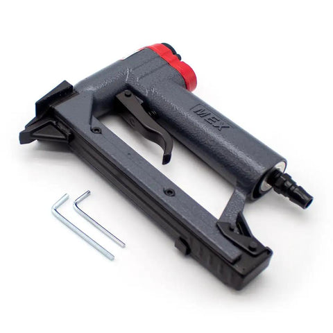Beefy Pneumatic Picture Frame Nail Gun And Portable Air Stapler For Photo Mirror Framing Heavy Duty Handheld Pin Nailer With Easy Pressure Adjustment Slick No Fuss Operation For Smooth Diy Work