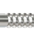 Rock Solid Roofing Nails 2 Inch Ring Shank 10 Gauge 316 Stainless Steel Heavy Duty Exterior Tile Slating Fasteners with flat crown.