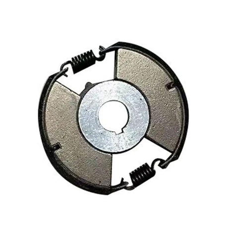 Rock Solid Premium Centrifugal Clutch Featuring Exact Factory Precision Fit For Smoother Shifting Enhanced Fuel Economy And Kickin Vibration Control Under The Hood, showing metal and spring components.