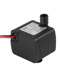 Kick Heat Out With This 12V DC Mini CPU Water Cooling Pump Featuring 300 Liter Per Hour Flow Rate And 1800 RPM For Super Quiet Desktop Gaming Rig Heat Dissipation Setup.