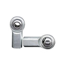10 Pack Of 1/2 Inch Bore CF8 Steel Rod End Bearings With Female Thread Built Like A Tank Heavy Duty Heim Joints For Machinery And Power Gear Real Deal Rock Solid Durability - Close-up of steel rod end bearings.