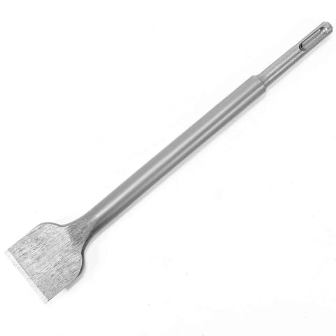Heavy Duty 3-Piece SDS Demolition Bit Set For Rotary Hammers - Flat Chisel With Tungsten Carbide