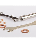 Silver Toy Fire Extinguisher Accessory With Chain Hoist For Model Kits And Steam Engine Play Must Have Durable Metal Spare Part