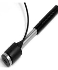 Super Handy Portable Digital Leeb Hardness Tester Durometer Sclerometer sensor with black rubber grip and silver metal tip