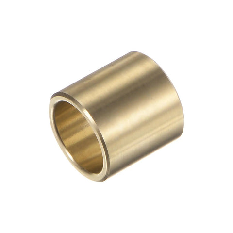 Heavy Duty Brass Sleeve Bearings 1/2 Inch Bore 5/8 Inch OD And Length Oilless Plain Bushings shown from a side angle, ideal for conveyors.