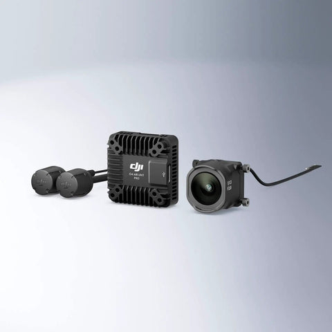 O4 Air Unit Pro FPV drone digital transmission system with 15ms latency, 15km range, 4K 120FPS recording, 1080P 100FPS live view