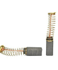 Heavy Duty Replacement Carbon Brushes 0.54 X 0.24 X 0.24 Inches 2 Pack with spring and copper wire for sanding gear.