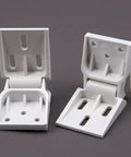 Three Pack Universal Chest Freezer Door Hinge Replacement With Screws 3 Hole Design Easy Install Durable ABS Plastic
