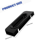Pro Grade Large Capacity Ice Cream Machine Holder And Leak Tray For Shop Use shown with dimensions 32.5 cm x 10.5 cm