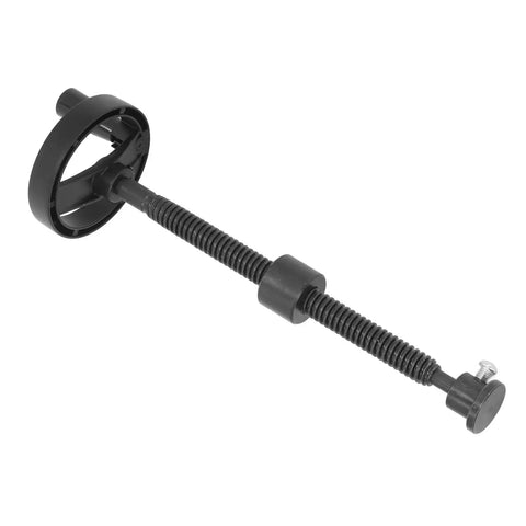 T18 Workbench Screw Vise for Woodworking Heavy Duty Clamp With 100mm Jaw and 350mm Reach Self Locking Press in black