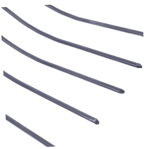 Close-up of steel tines on Multi Functional Manure Fork For Lawn Care And Farm Use A Rugged Heavy Duty Pitch Fork For Clearing Debris And Manure