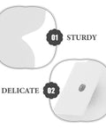 Image showing details of Butterfly Cabinet Handles And Drawer Knob Set In Vintage White Finish Easy Grip Metal Pulls For Dresser And Kitchen Cabinets Wardrobes Shoe Cabinets And Bookcases 1 Pair, highlighting sturdy and delicate features.