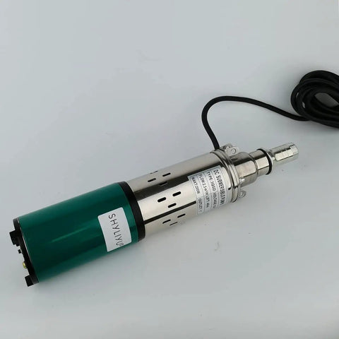 Solar Powered Deep Well Submersible Pump 12V 200W Stainless 3 Inch Screw Pump with power cable