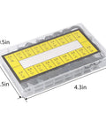 180 Piece Watch O Ring Gasket Set With 18 Types For Different Sizes, 0.5mm And 0.6mm Diameters, Rubber Seals Kit in clear case