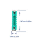 Full Throttle Torpedo Fuses Assortment With 120 Pieces For Classic Cruisers And Hot Rods Featuring 5A To 40A Amps, 30A fuse detailed view.