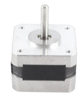 17HS2408 4 Wire Stepper Motor Quiet High Torque Nema 17 Servo Unit Silent Precision Driver front view with metal casing.