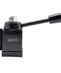 Steel 250-000 piece from Quick Change Tool Post Set For Mini Lathe 6-9 Inch, Wedge Type, Pro Grade Durable Post Upgrade.
