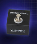 Tap Switch Pedal For Guitar Effects Latch Footswitch With 1/4 Inch TS Cable Perfect For Delay And Modulation Pedals