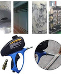 Heavy Duty Pneumatic Sandblaster And Airless Paint Sprayer showing nozzle and cleaning detail for tough rust removal.