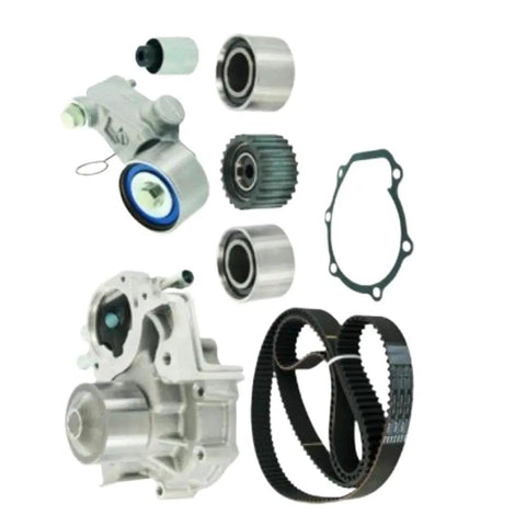 Fresh Water Pump Timing Belt Kit Fits 2002 Subaru Forester Replace 13028 AA200 13028 AA240 13028AA25 For Car Owners Who Hate Mechanics Big Bills So Can Keep Rigs Running Smooth Without Breakdowns While Saving Cash For Trips Down The Road. Subaru water pump timing belt kit with pulleys, gasket, and belts