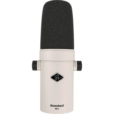 SD-1 Standard Dynamic Microphone For Studio Vocals And Instruments White Finish Cardioid Pickup Front View