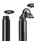 Four Pack Adjustable Heavy Duty Table Legs Built From Premium Steel With Tough As Nails Durability For Sofa Couch Coffee Tables Supporting Massive Loads While Gliding Effortlessly On Swivel Casters. Standard and mobile adjustment features.