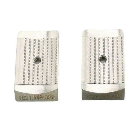 Tooth Plate Spare Part 1821.048.032 For CHT450 Battery Powered Plastic Strapping Tool, metal replacement plate with center hole