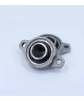 KFL003 Bearing Housings Mounted 17mm Shaft Zinc Alloy Pillow Block Flange Bearings Ball 10 Piece Lot 52100 Chrome Steel Heavy Duty Industrial Machinery Parts D Type Coating Ensures Smooth Extended Life Reliable Keeps Stuff Running Smooth Ready, 2 bolt flange