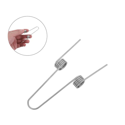 Heavy Duty Dual Torsion Spring Kit for Trash Can Lids, Top Tier Stainless Steel 4 Pack With 1.6mm Wire For Smooth Operation And Quick Lid Snap Back in Kitchen DIY Repair Projects You Gonna Love, stainless steel springs