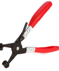 Hose Clamp Pliers for Automotive Use With Swivel Flat Band for Easy Removal and Precise Installation of Ring Type and Flat Type Hose Clamps