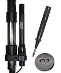 On The Go Rockwell C Hardness Tester For Metalwork, 20 To 65 HRC Range With Accuracy Within 1.5 Points, Includes Test Block, Carrying Case, Microscope Illuminator And Batteries, handheld probe