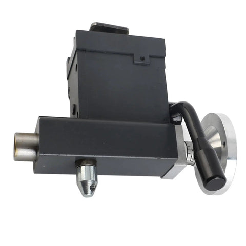 Durable Aluminum Lathe Tailstock Replacement Part With Adjustable Positioning For Precise Alignment And Long Workpieces Support