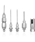 5 Piece Grease Gun Needle Nozzle Kit With Steel Tips For Precise Lubrication, Hardened Fittings, Anti Leak Grease Injector Accessory For Bearings And Small, Tight Spaces