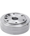 Heavy Duty Flywheel Rotor Replacement For 2002 To 2008 400 CC Snowmobile 2X4 And 4X4 Models showing a metallic rotor with holes.