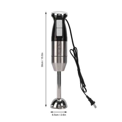 Straight Up Heavy Duty 400W Immersion Hand Blender With Tough Stainless Steel Blades And Adjustable Speed Settings for easy blending.