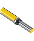 Industrial Grade Top Bearing Flush Trim Router Bit With Straight Flute Design For Woodworking And Engraving Machines Pro Grade Durable Cutter Built For Long Lasting Sharp Cuts And Demanding Projects, top-bearing flush trim bit