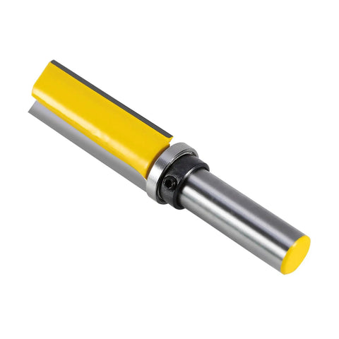 Industrial Grade Top Bearing Flush Trim Router Bit With Straight Flute Design For Woodworking And Engraving Machines Pro Grade Durable Cutter Built For Long Lasting Sharp Cuts And Demanding Projects, top-bearing flush trim bit