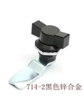 Zinc Alloy Quarter Turn Wing Mailbox And Cabinet Lock, Rustproof Diecast Construction With Chrome Plated Steel Finish, Keyed Alike Option