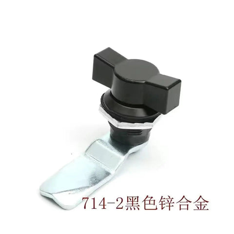 Zinc Alloy Quarter Turn Wing Mailbox And Cabinet Lock, Rustproof Diecast Construction With Chrome Plated Steel Finish, Keyed Alike Option