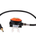 Second Stage Regulator With Mouthpiece For Scuba Diving Gear Backup Octopus Hookah Low Pressure Hose Mechanically Balanced