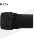Heavy Duty Dwv9000 Quick Connector 1-1/4 Inch Adapter for Dust Collection Systems, black ABS plastic hose connector.