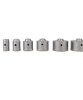 Premium Tungsten Steel Concrete Hole Saw Kit For HVAC And Plumbing Drilling Multi Material 30mm To 110mm Heavy Duty Set 7 Pieces, seven sizes