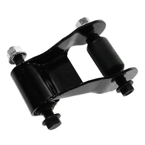 Premium Rear Spring Shackle Kit Pair Fits Ford Ranger 2009-2010 And F150 F250 Plus Lincoln Blackwood For Heavy Duty Lift And Durable Truck Upgrades black steel shackle pair with hardware