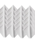 20-pack white microfiber cleaning cloths, 7x6 in, heavyweight 200+ GSM, lint-free for glasses and screens.