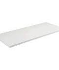 Heavy Duty 72 Inch Workbench With 24 Inch Depth And 1-5/8 Inch Square Edge Laminate Top, white laminated surface
