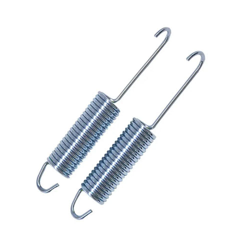 Heavy Duty Recliner Tension Spring Replacement 4.5 Inch Hook To Hook For Sofa Chair Bed Mechanism beefy silver coil springs