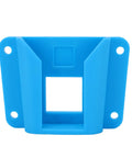 Bike Carrier Luggage System Upgrade For Folding Bikes With Quick Mount For Bicycle Basket, Durable ABS Build, Blue Finish