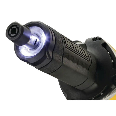 Heavy-Duty Brushless Die Grinder With Kicker Power And Smooth Variable Speed From 7500 To 25000 RPM Features Lock-On Paddle Switch For Sweat-Free Grinding Plus 1/4 Inch Collet And Reducer Sleeve For Quick Bit Swaps On Any Project.